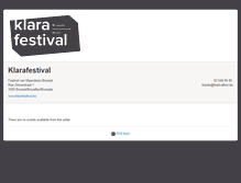 Tablet Screenshot of festivalbrxl.fikket.com