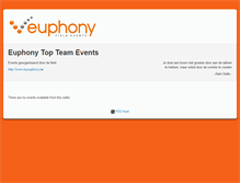 Tablet Screenshot of euphony.fikket.com