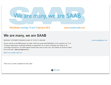 Tablet Screenshot of outside-saab.fikket.com