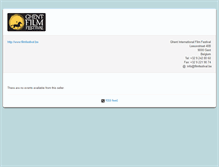 Tablet Screenshot of ghentfilmfestival.fikket.com
