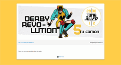 Desktop Screenshot of derbyrevolution.fikket.com
